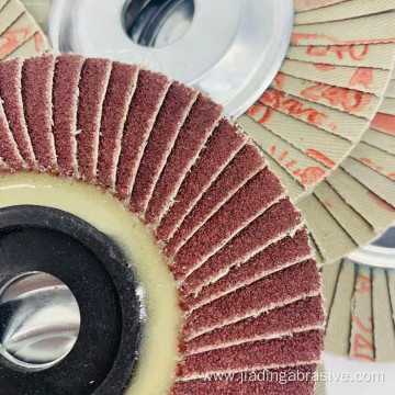 automatic flap disc production fiberglass cover flap disc